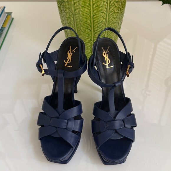 Saint Laurent Shoes - YSL Saint Laurent Tribute Heel Pumps